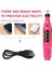 Beyaz Set 1 USB Fış Profesyonel Elektrikli Manikür Makinesi Tırnak Matkap Kalem Pedikür Dosya Lehçe Şekil Aracı Tırnak Sanat Ayak Bakımı Araçları Kiti (Yurt Dışından) 5