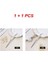 2 Adet 1/2 Adet Spatula Sopa Paslanmaz Çelik Nail Art Karıştırma Çubuğu Krem Fondöten Karıştırma Aracı Makyaj Aksesuarları (Yurt Dışından) 1