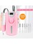 Pembe Abd Plug (100-110V) 35000RPM Tırnak Matkap Makinesi Şarj Edilebilir Tırnak Matkap Freze Makinesi Taşınabilir Kablosuz Manikür Öğütücü Tırnak Parlatıcı Kesici Kiti (Yurt Dışından) 3