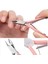 Gümüş 1 Adet Taşınabilir Profesyonel Paslanmaz Çelik Tırnak Tırnak Makası Kesici Clipper Pedikür Trim Kartal Gaga Pense Manikür Makası (Yurt Dışından) 3