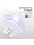 Jel Tırnaklar Için Mavi Diğer El Uv Işığı, Mini Tırnak Işığı, Taşınabilir LED Tırnak Lambası, Hızlı Kürlenme Için Akülü Şarj Edilebilir USB Tırnak Kurutucu (Yurt Dışından) 5