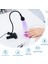Siyah B LED Tırnak Işıkları Kurutucu Uv Lamba Ultraviyole Esnek Klipsli Masa Mini USB Uv Jel Kür Masa Lambası Manikür Pedikür Salon Araçları # (Yurt Dışından) 4
