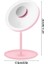 Pembe Işıklı Makyaj Aynası Işıklı Vanity LED Ayna 3 Renk Kısılabilir USB Şarj Edilebilir LED Makyaj Aynası Kadınlar Için Dokunmatik Ekran ile (Yurt Dışından) 1