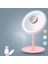 Pembe Işıklı Makyaj Aynası Işıklı Vanity LED Ayna 3 Renk Kısılabilir USB Şarj Edilebilir LED Makyaj Aynası Kadınlar Için Dokunmatik Ekran ile (Yurt Dışından) 5