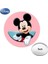 DSY157 Disney Mickey Mouse Tek Taraflı Fotoğraf Baskılı Cep Aynası Minnie Mouse Kompakt Taşınabilir Makyaj Çantası Aynalar Kadınlar Için DSY157 (Yurt Dışından) 1