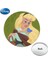 FQY425 Disney Prenses Aurora Güzel Desen Oyunu Sağlık Makyaj Güzel Kızlar Için El Aynaları Noel Hediyesi FQY425 (Yurt Dışından) 2