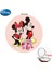 MIK05 Disney Minnie Mickey Görüntü Baskı Pu Cep Aynası Trendy Mini Araçlar Aksesuarları Seyahat Aynaları Sevgililer Günü Için 1 Adet Satmak DSY302 (Yurt Dışından) 2