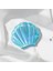 Shell Blue-2x Taşınabilir Mini Makyaj Aynası Kompakt Cep El Aynası 10X Büyüteç Çift Taraflı Makyaj Aynası Seyahat Güzellik Kozmetik Aracı (Yurt Dışından) 1