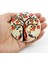 VG09 Youhaken Çiçek Desen Sanat Fotoğraf Baskılı Tek Tarafı Düz Mini Cep Aynası Kompakt Makyaj Vanity El Seyahat Çanta Ayna (Yurt Dışından) 2