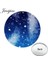NS596 2 Youhaken Love The Galaxy Art Photo Tek Taraflı Mini Cep Aynası Yıldız Stargazer Taşınabilir Makyaj Vanity El Seyahat Çanta Aynası (Yurt Dışından) 1