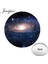 NS596 2 Youhaken Love The Galaxy Art Photo Tek Taraflı Mini Cep Aynası Yıldız Stargazer Taşınabilir Makyaj Vanity El Seyahat Çanta Aynası (Yurt Dışından) 2