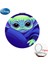 BY25 Disney Star Wars Anime Bebek Yoda Mini Cep Aynası Sevimli Uzaylı Hayvanlar Fotoğraf Kompakt Aynalar Kadın Erkek Makyaj BY01 (Yurt Dışından) 2