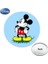 MIK212 Disney Aynalar Karikatür Mickey Mouse Fotoğraf Baskılı Düz Mini Cep Aynası Kompakt Taşınabilir Makyaj Çantası Aynalar MIK198 (Yurt Dışından) 1