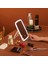 Pembe Katlanabilir Makyaj Aynası Katlanabilir LED Makyaj Aynası 3 Işık Modlu USB Şarj Edilebilir Dokunmatik Ekran Kontrolleri Kare Makyaj Aynası (Yurt Dışından) 5