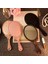 Gül Altın Vintage Oyma El Makyaj Aynası Makyaj Aynası Spa Salon Makyaj Vanity El Ayna Kolu Kozmetik Kompakt Ayna Kız Için (Yurt Dışından) 2