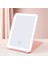 Pembe-Hayır Büyüteç USB Charing Katlanır Makyaj Aynası 10X Büyüteç Dokunmatik Ekran Giyinme Kozmetik Cam LED Işık Yatak Odası Güzellik Vanity Masa Aracı (Yurt Dışından) 1