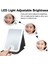 Haki LED Makyaj Aynaları Işıklı USB Pembe 360 Taşınabilir Katlanabilir Akıllı Seyahat Yüz Makyaj Masa Aynası Kozmetik Vanity Miroir (Yurt Dışından) 5