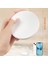Minimalist Beyaz Yuvarlak Yaratıcı Makyaj Aynası LED Taşınabilir Mini El Küçük Ayna Işık Ayna ile Taşınabilir Akıllı Güzellik Aynası (Yurt Dışından) 2