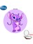DSN310 Disney Sevimli Lilo ve Stitch Makyaj Kompakt Aynalar Güzel Hayvan Fotoğrafları Baskı Pu El Aynası 1x/2x Büyütmeli Sıcak Satış DSN292 (Yurt Dışından) 2
