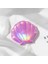 Shell Pink-2x Mini Makyaj Taşınabilir Kompakt Cep Aynası 10X Aydınlatmalı Büyüteç Makyaj Çift Taraflı Vanity Yuvarlak Ayna Yasche Spiegel (Yurt Dışından) 1
