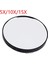 15X Taşınabilir Vanity Mini Cep Yuvarlak Makyaj Büyüteç Aynası Iki Vantuzlu Kompakt Kozmetik Ayna Aracı 5x 10X 15X (Yurt Dışından) 3