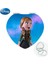 XDS115 Disney Dondurulmuş Prenses Elsa Karikatür Fotoğrafları Kalp Şeklinde Çanta Makyaj Aynaları 1x/2x Büyüteç Kızlar Kadınlar Için XDS88 (Yurt Dışından) 2