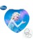 XDS94 Disney Dondurulmuş Prenses Elsa Karikatür Fotoğrafları Kalp Şeklinde Çanta Makyaj Aynaları 1x/2x Büyüteç Kızlar Kadınlar Için XDS88 (Yurt Dışından) 1
