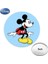 MIK214 Disney Aynalar Karikatür Mickey Mouse Fotoğraf Baskılı Düz Mini Cep Aynası Kompakt Taşınabilir Makyaj Çantası Aynalar MIK198 (Yurt Dışından) 1