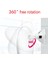 Wdl Touch 10X LED Makyaj Masası Aynası Işıkları ile 360 Derece Döndürme 10X Büyüteç Kadın Makyaj Araçları Yuvarlak Ayakta Masa Makyaj Aynaları (Yurt Dışından) 4