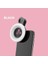 Siyah Yeni Cep Telefonu Dolgu Işığı 15X Makro Lens Taşınabilir Selfie LED Halka Flaş Işığı Telefon Selfie Lambası Evrensel Halka Klipsi Işık (Yurt Dışından) 1