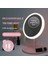Pembe 3 Renkli 5x LED Makyaj Aynası Işık ile Bayanlar Depolama Makyaj Lambası Masaüstü Makyaj Masası Aynası Yuvarlak Şekil Kozmetik Aynalar Kadınlar Noel Hediyeleri (Yurt Dışından) 1