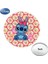 DSN359 Disney Kawaii Bebek Lilo ve Stitch Tek Taraflı Fotoğraf Mini Cep Aynası Kompakt Taşınabilir Makyaj Seyahat Çanta Aynalar Çocuklar Için (Yurt Dışından) 1