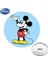 MIK205 Disney Aynalar Karikatür Mickey Mouse Fotoğraf Baskılı Düz Mini Cep Aynası Kompakt Taşınabilir Makyaj Çantası Aynalar MIK198 (Yurt Dışından) 1