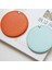 5 Taşınabilir Pu Kozmetik Ayna El Mini Yuvarlak Makyaj Aynası Katlanır Cep Kompakt Ayna Seyahat Aksesuarları Kız (Yurt Dışından) 5
