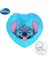 DIY1309 Disney Lilo & Stitch Deri Cep Aynası Komik Mavi Hayvan Kalp Katlanır Makyaj Espejo De Maquillaje Mezuniyet Hediyesi DIY1301 (Yurt Dışından) 4