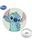 DSN386 Disney Lilo ve Stitch Aynalar Yuvarlak Tek Taraflı Fotoğraf Mini Kompakt Taşınabilir Okul Makyaj Çantasında Cep Aynaları (Yurt Dışından) 2