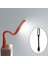 Gece Işık Lambası USB LED Mini Okuma Esnek Siyah (Yurt Dışından) 3