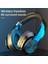 Yeni VJ320 Hifi Kulaklıklar Kablosuz Bluetooth 5.0 Katlanabilir Destek Tf Kart/fm Radyo/bluetooth Stereo Mikrofonlu Kulaklık Derin Bas (Yurt Dışından) 2