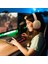 Kulaklıklar Blutooth 5.1 Kulaklıklar Oyuncu Çevresel Ses Stereo Kablosuz Mikrofonlu Kulaklık Renkli Işık Pc Dizüstü Kulaklık (Yurt Dışından) 3