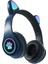 Cat Ear Bluetooth Headset, LED Light Earpiece Headset, Volume Control And Foldable Headphones For Tablet /pc/ipad/ Phone, Gift For Boys And Girls (Yurt Dışından) 1