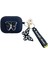 Shock Resistant Silicone 3D Butterfly Case Keychain Women Girls Gift Compatible With Pro Charging Case - Black Butterfly (Black) (Yurt Dışından) 1