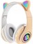 Cat Ear Bluetooth Headset, LED Light Earpiece Headset, Volume Control And Foldable Headphones For Tablet /pc/ipad/ Phone, Gift For Boys And Girls (Yurt Dışından) 1