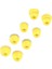 Replacement Earbuds Silicone Ear Buds Tips Compatible With Beats By Dr Dre Powerbeats Pro Wireless Earphones (Yellow 8pcs) (Yurt Dışından) 1