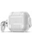Cover Designed For Pro, Full Body Protection Airpod Cover With Keychain For Wireless Charging Case, White [front LED Visible] (Yurt Dışından) 1