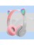 Kablosuz Bluetooth Kulaklık Kedi Kulak Oyun Kulaklığı Glow Işık Kask Sevimli Spor Müzik Kulaklık Çocuklar Için Kız Hediyeler (Yurt Dışından) 2