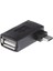 Mikro USB 2.0 - USB A Diş Açı Adaptü Dönüştüü Örü (Yurt Dışından) 1