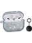 Pro Case, Case Cover Silicone Skin, Protective Cute Bling Glitter Case With Fluff Ball Keychain, Scratch Proof And Drop Proof For Apple Pro(Black) (Yurt Dışından) 1