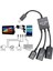 Android Telefonlar Tablet Için 3 In 1 Mikro USB Şarj Otg Hub Splitter (Yurt Dışından) 2