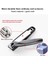 002 Paslanmaz Çelik Tırnak Makası Iki Boyutu Mevcuttur Manikür Tırnak Kesici Giyotin Makas Manikür Pedikür Aracı Clipper (Yurt Dışından) 5