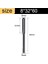 8X32X60 Vsharp Tungsten Karbür 3.175 4 6 8 10MM Shank 2 Flüt Düz Uçlu Değirmen Cnc Freze Kesicisi Sert Ahşap Mdf Gravür Yönlendirici Bit (Yurt Dışından) 1